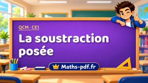 La soustraction posée