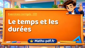 Le temps et les durées