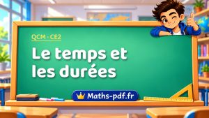 Le temps et les durées