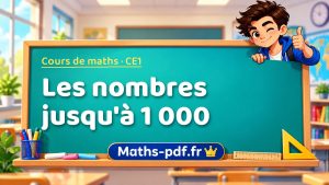 Les nombres jusqu’à 1 000