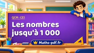 Les nombres jusqu’à 1 000