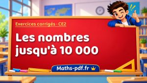 Les nombres jusqu’à 10 000
