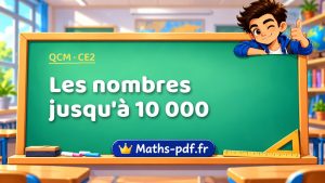 Les nombres jusqu’à 10 000
