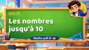 Les nombres jusqu’à 10