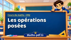 Les opérations posées