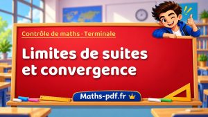 Limites de suites et convergence