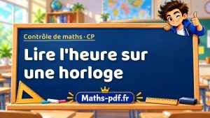 Lire l’heure sur une horloge