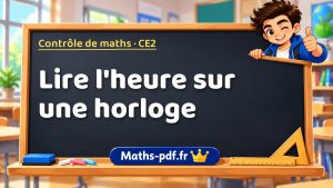 Lire l’heure sur une horloge