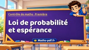 Loi de probabilité et espérance