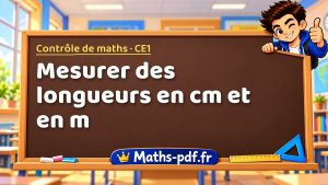 Mesurer des longueurs en cm et en m
