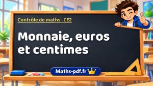 Monnaie, euros et centimes