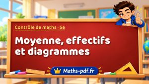 Moyenne, effectifs et diagrammes
