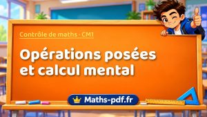 Opérations posées et calcul mental