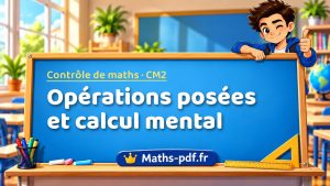 Opérations posées et calcul mental