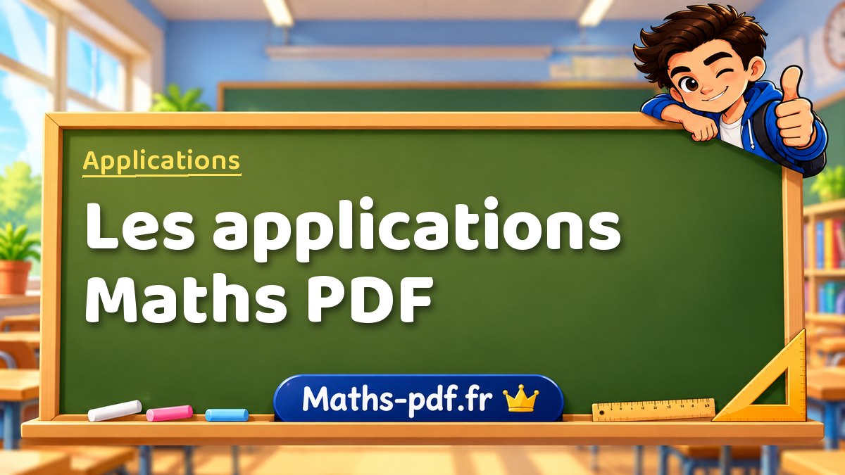 Les applications Maths PDF : les applications Maths PDF