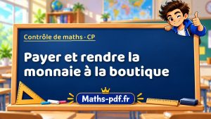 Payer et rendre la monnaie à la boutique