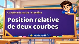 Position relative de deux courbes