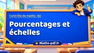 Pourcentages et échelles