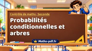 Probabilités conditionnelles et arbres
