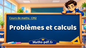 Problèmes et calculs