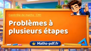 Problèmes à plusieurs étapes