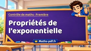 Propriétés de l’exponentielle
