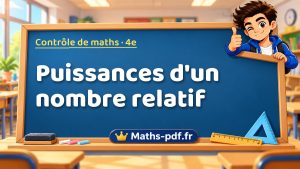 Puissances d’un nombre relatif
