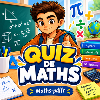 Quiz de maths corrigés.