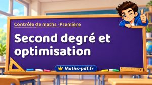 Second degré et optimisation