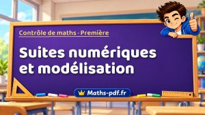 Suites numériques et modélisation