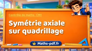 Symétrie axiale sur quadrillage