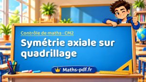 Symétrie axiale sur quadrillage