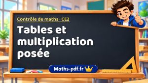 Tables et multiplication posée