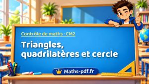 Triangles, quadrilatères et cercle
