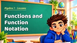 Algebra 1 Functions and Function Notation Lesson (Free PDF)