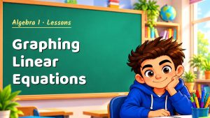 Algebra 1 Graphing Linear Equations Lesson (Free PDF)