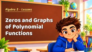 Algebra 2 Zeros and Graphs of Polynomial Functions Lesson (Free PDF)