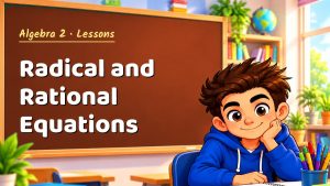 Algebra 2 Radical and Rational Equations Lesson (Free PDF)