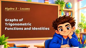 Algebra 2 Graphs of Trigonometric Functions and Identities Lesson (Free PDF)