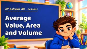 AP Calculus AB Average Value, Area and Volume Lesson (Free PDF)