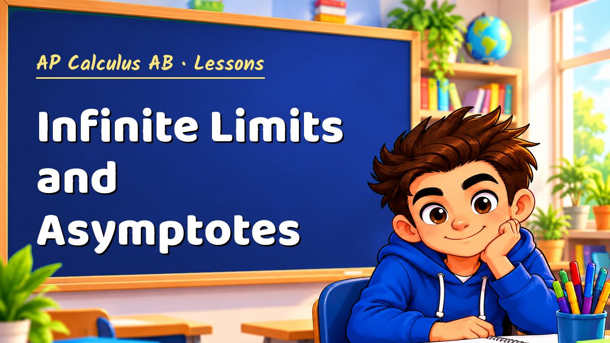 AP Calculus AB math lesson: Infinite Limits and Asymptotes – Maths PDF