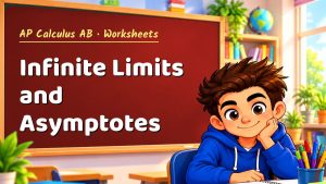 AP Calculus AB Infinite Limits and Asymptotes Worksheet (PDF)