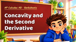 AP Calculus AB Concavity and the Second Derivative Worksheet (PDF)