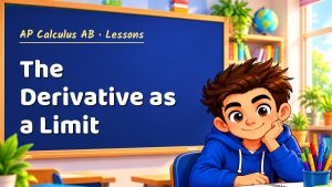 AP Calculus AB The Derivative as a Limit Lesson (Free PDF)