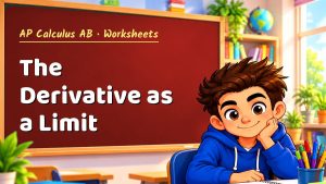 AP Calculus AB The Derivative as a Limit Worksheet (PDF)