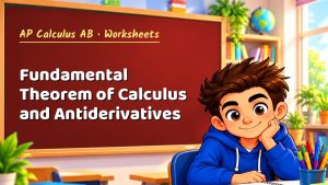 AP Calculus AB Fundamental Theorem of Calculus and Antiderivatives Worksheet (PDF)