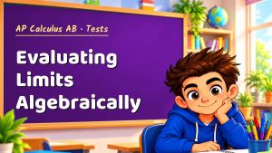 AP Calculus AB Evaluating Limits Algebraically Test with Point Values (PDF)