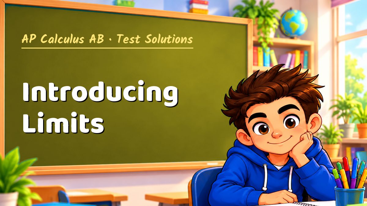 AP Calculus AB math test solutions: Introducing Limits – Maths PDF