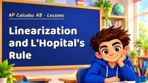 AP Calculus AB Linearization and L'Hopital's Rule Lesson (Free PDF)