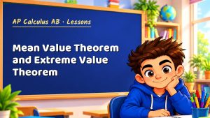 AP Calculus AB Mean Value Theorem and Extreme Value Theorem Lesson (Free PDF)